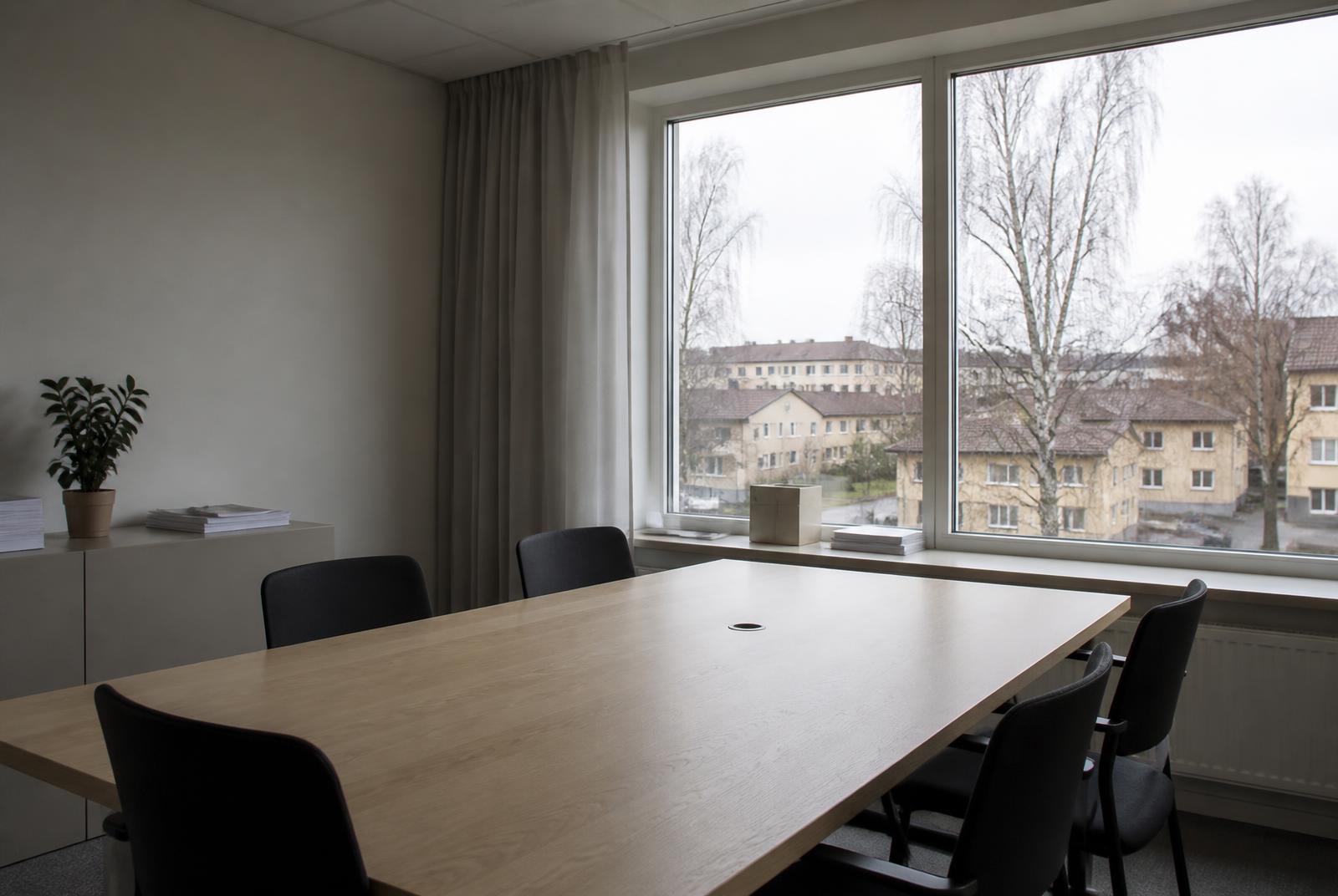 Mötesrum hos U in Progress i Huddinge